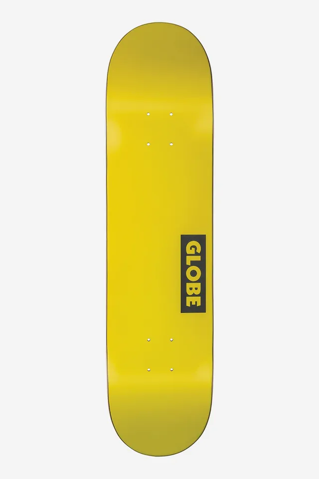 globe-goodstock-7-75-skateboard-deck-neon-yellow image 1