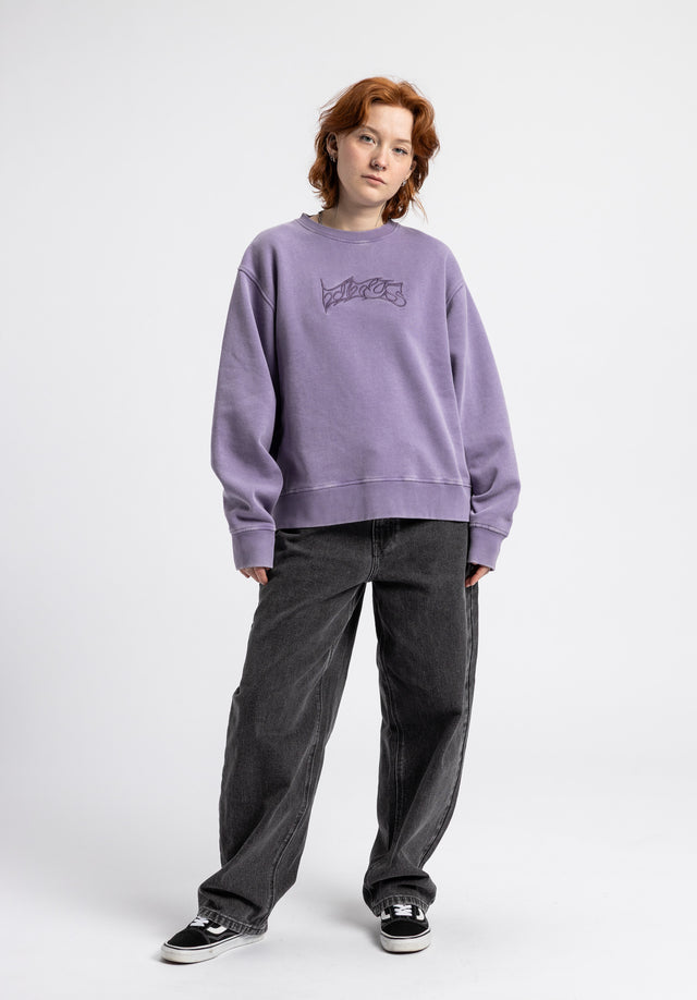 titus-w-classic-typo-sweater-damen-oversize-sweatshirt image 3