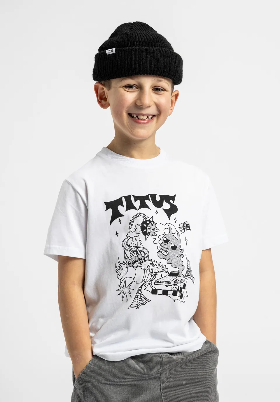 titus-devils-world-kids-t-shirt-regular-fit image 1