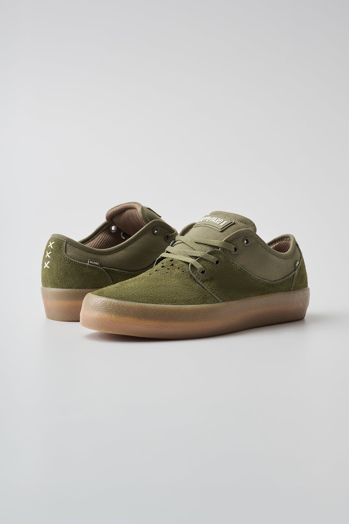 globe-mahalo-skateschuhe-military-olive-crepe image 6