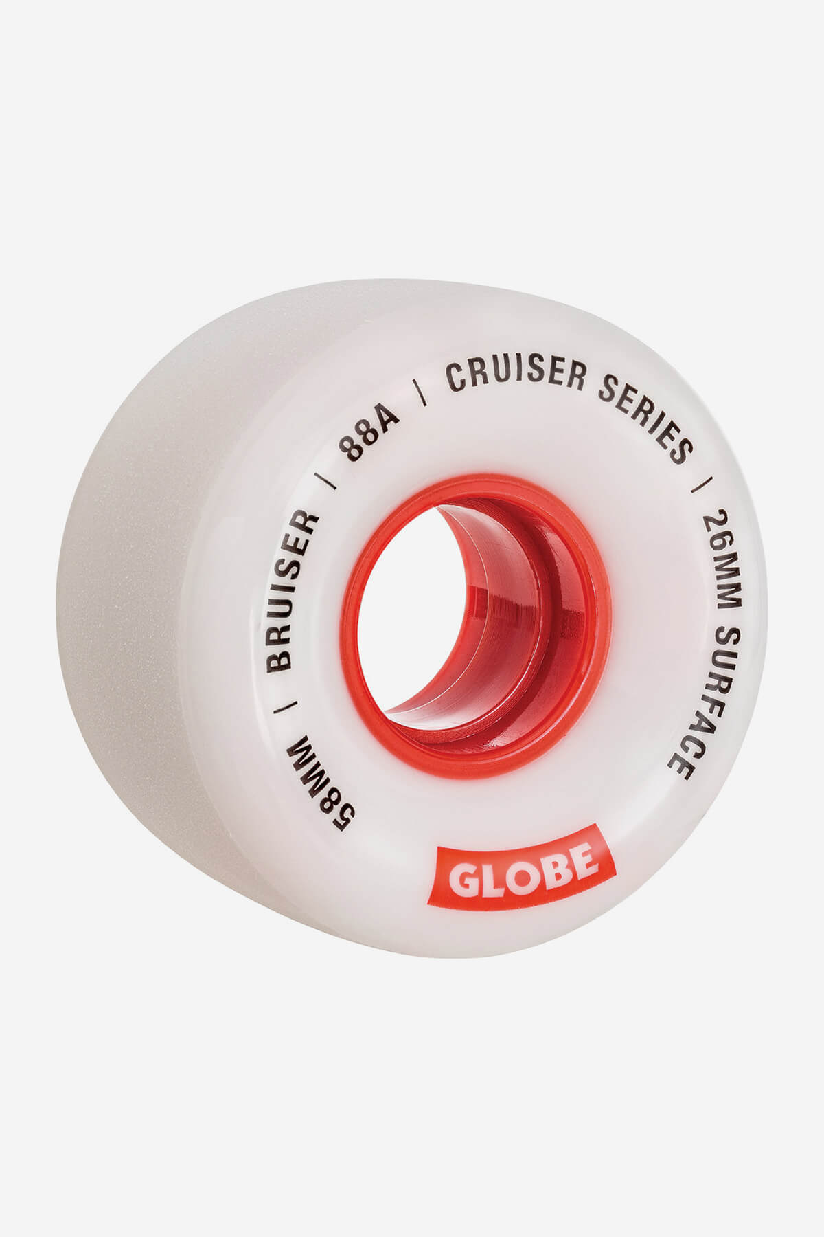 globe-bruiser-cruiser-rollen-58mm-white-red-4er-pack image 1