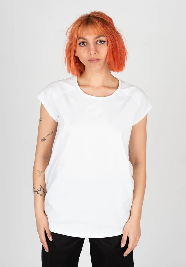 titus-blank-girls-t-shirt-damen-white image 1