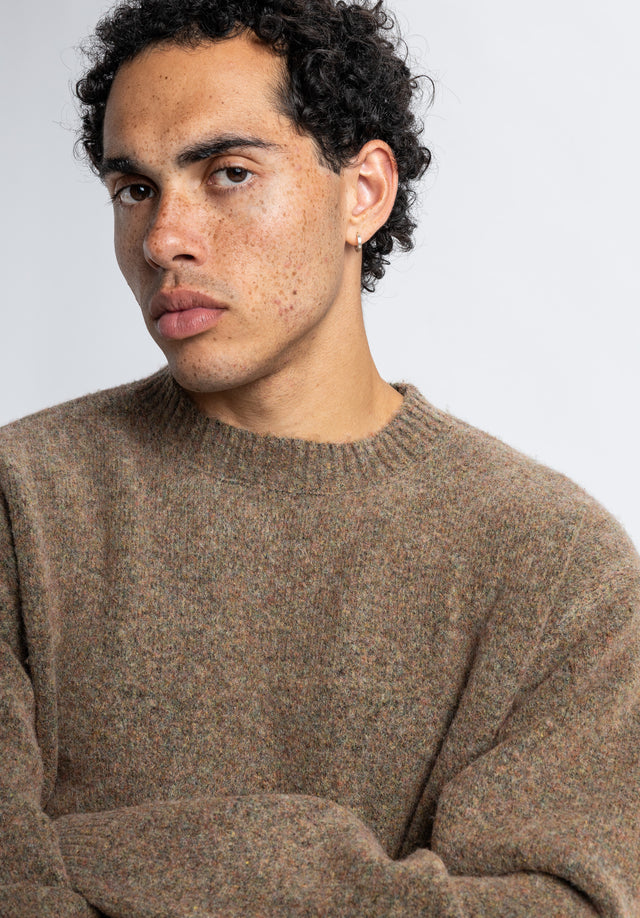 titus-lennes-strickpullover-regular-fit-meliert-mit-rundhals image 3