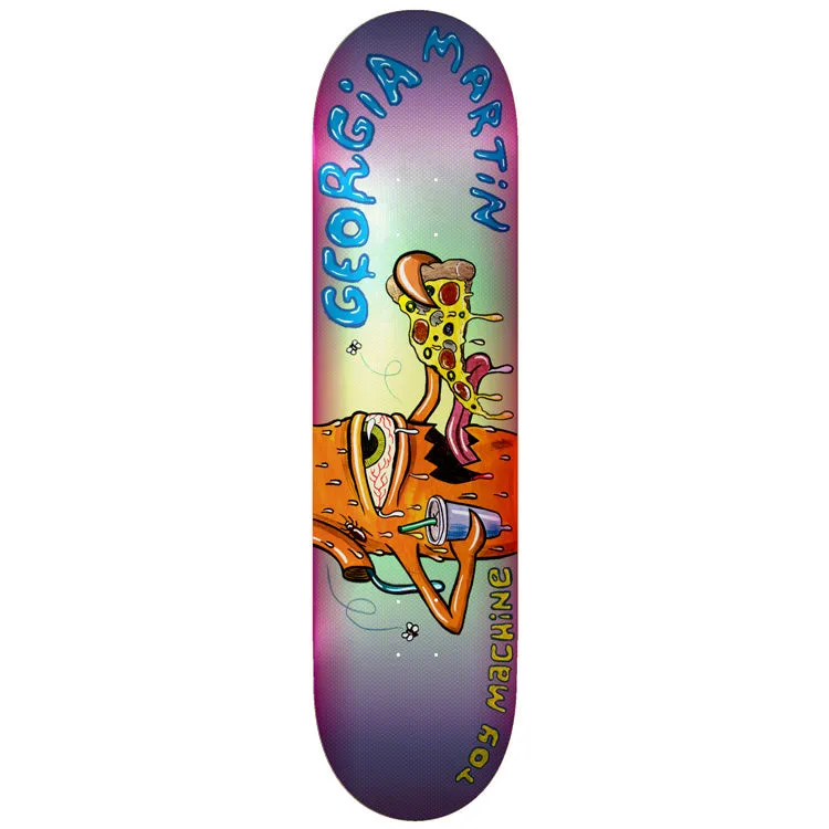 toy-machine-georgia-martin-pizza-skateboard-deck-8-00 image 1
