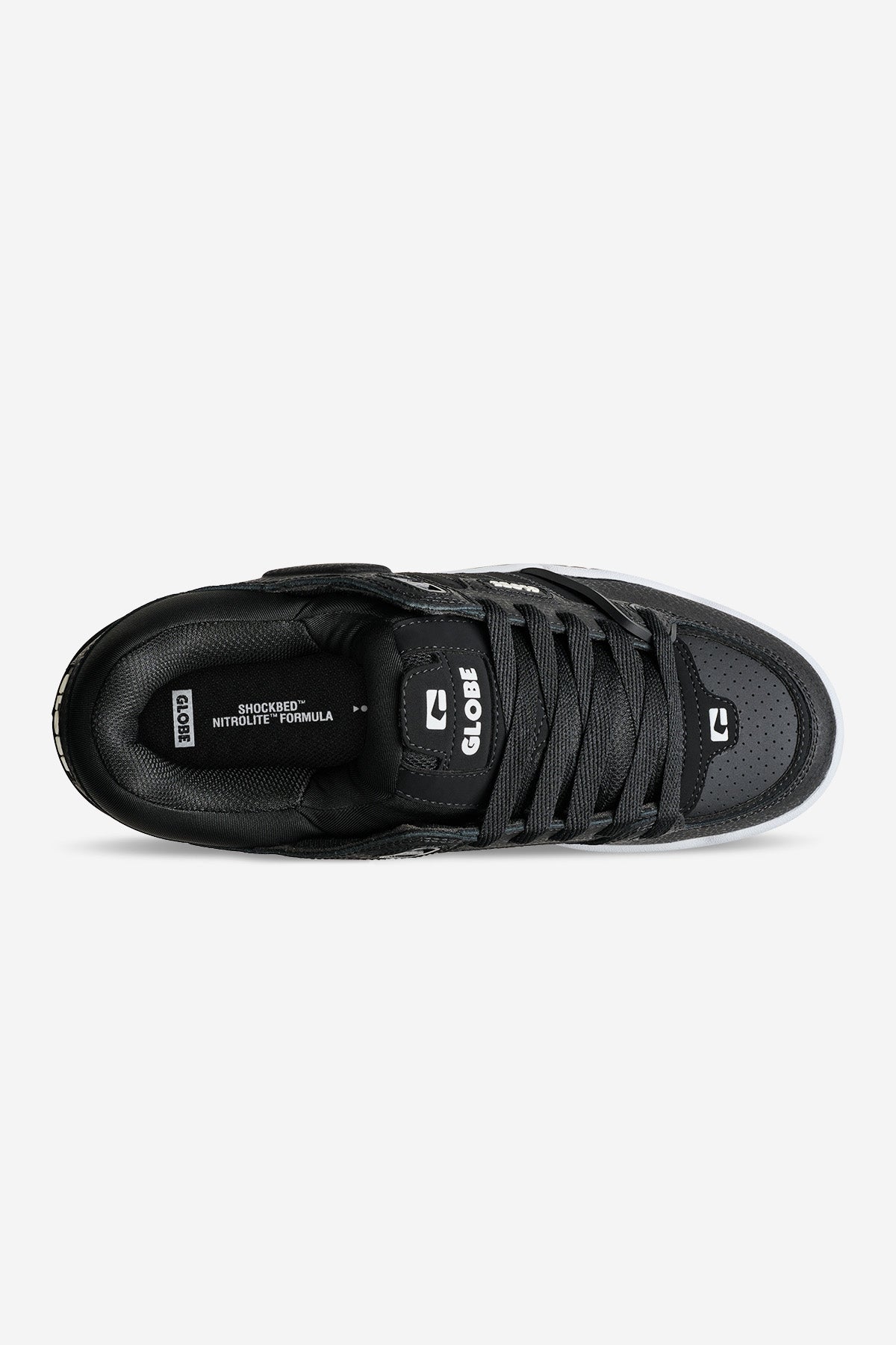 globe-fusion-schuhe-black-white-gum image 2