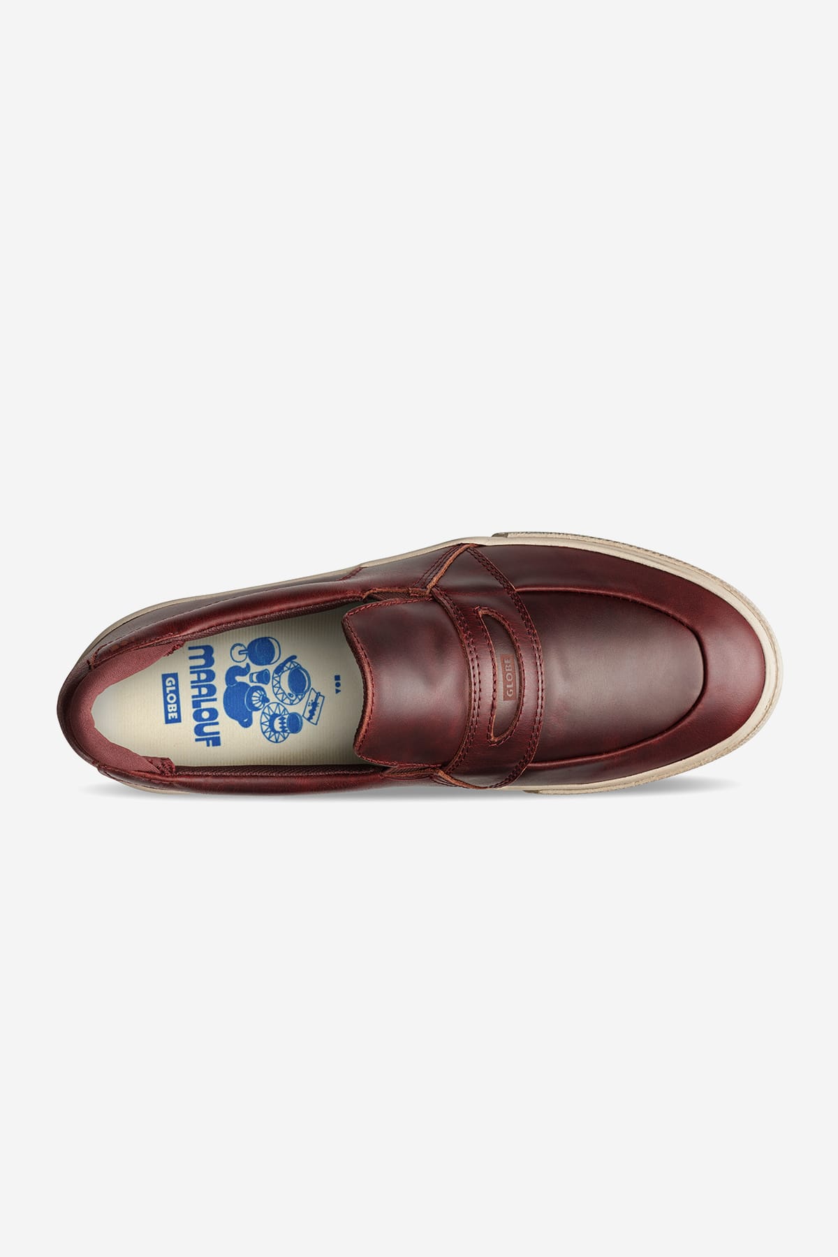 globe-liaizon-oxblood-maalouf-slipper-skate-schuhe image 2