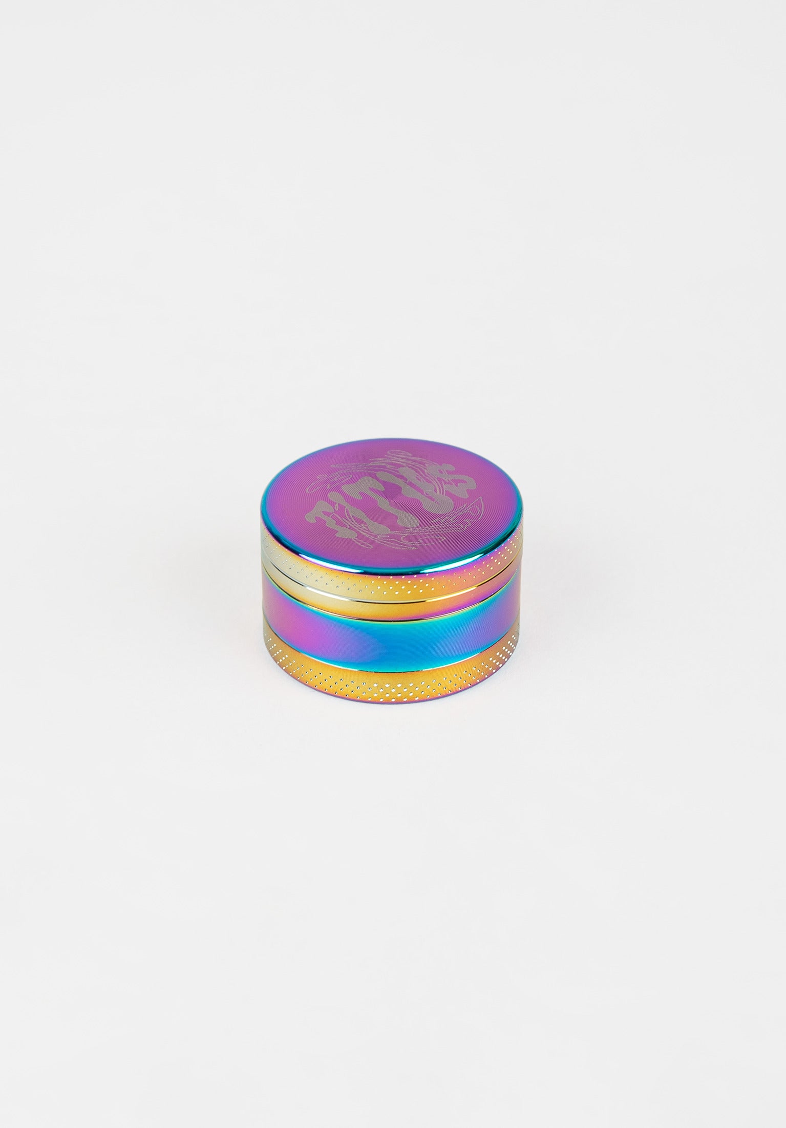 titus-hazy-days-pocket-metal-3-parts-mini-grinder-aluminium-3-8-cm-oil-slick-3 image 1