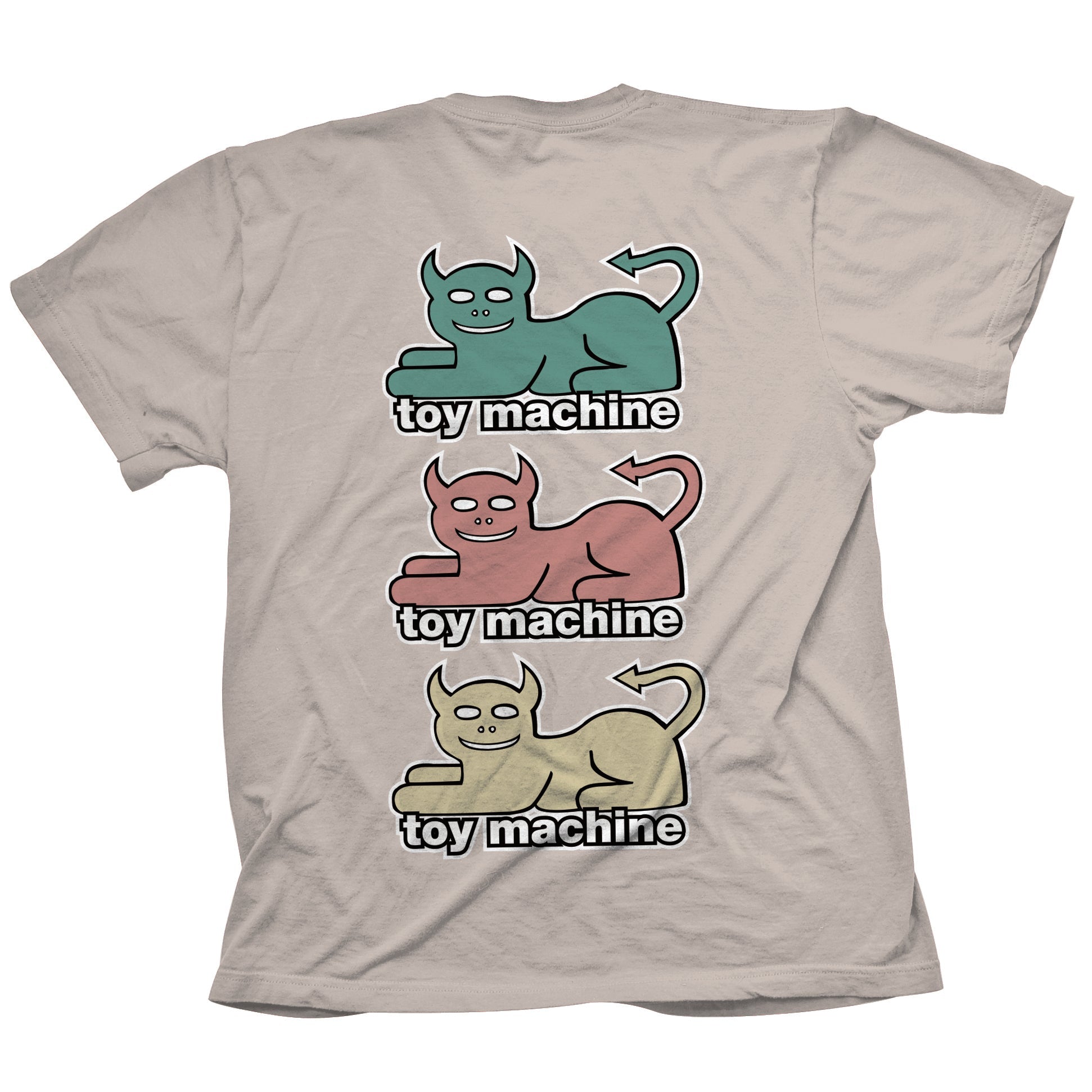 toy-machine-triple-cat-t-shirt image 1