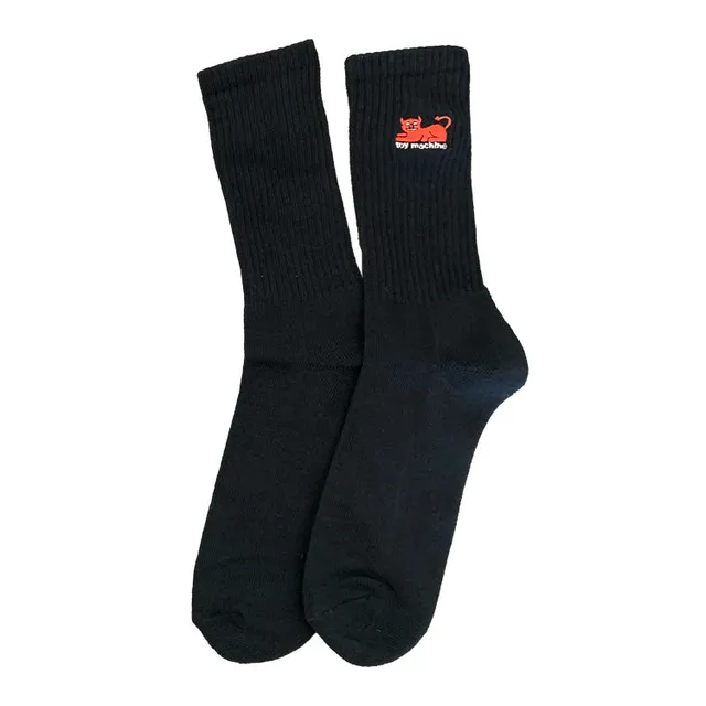 toy-machine-devil-cat-sock-skate-socken image 1
