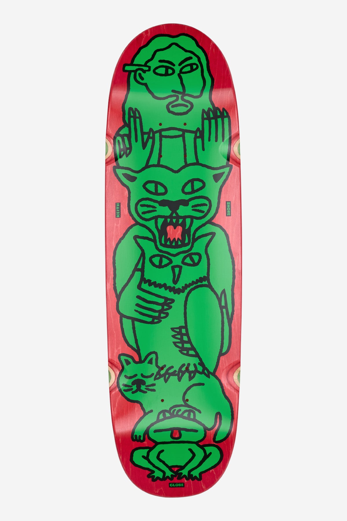 globe-punter-9-125-skateboard-deck-animal-collector image 1