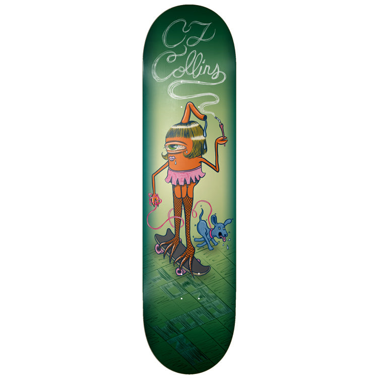 toy-machine-cj-collins-sect-girl-8-50-skateboard-deck image 1