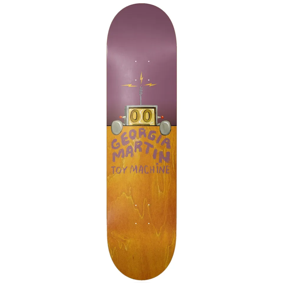toy-machine-georgia-martin-fence-8-38-skateboard-deck image 1