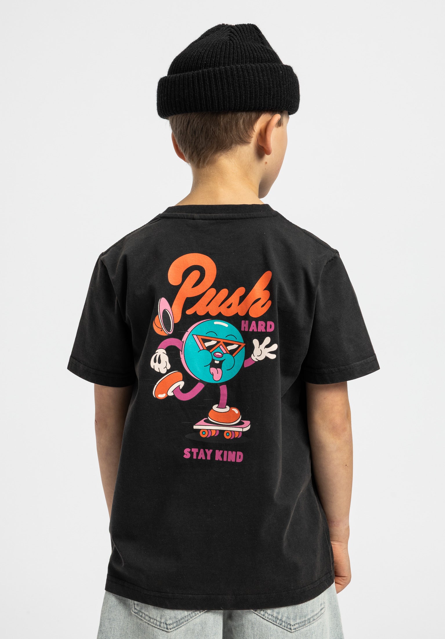 titus-x-yeye-weller-push-hard-kids-t-shirt image 1
