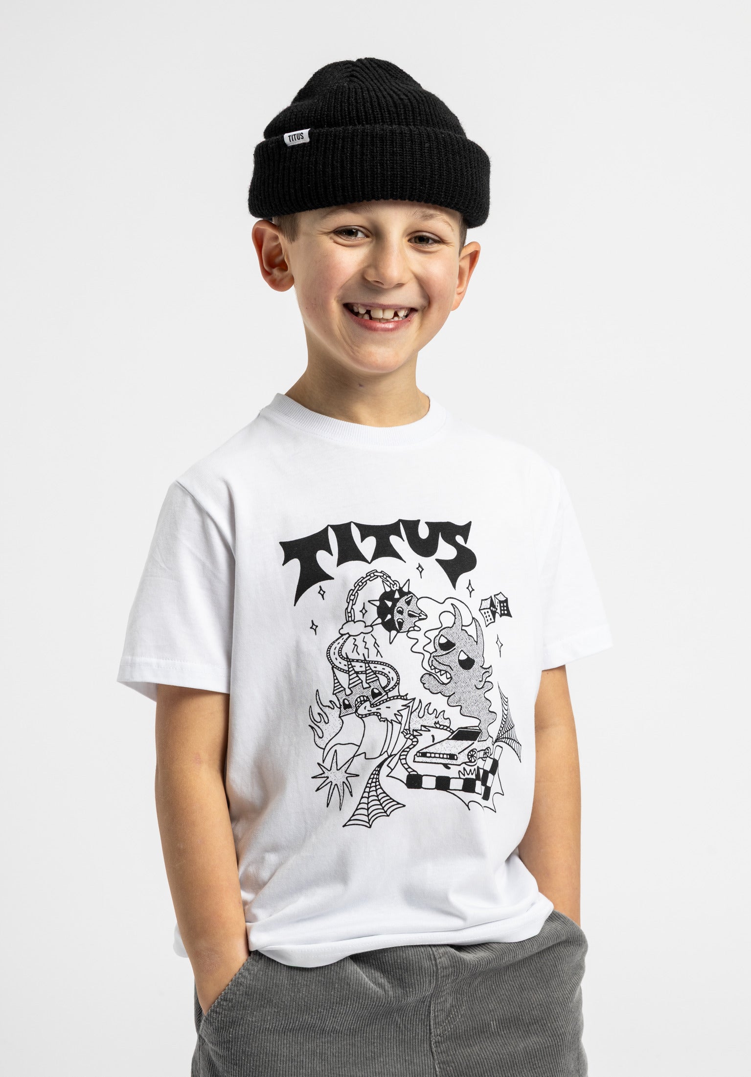 titus-devils-world-kids-t-shirt-regular-fit image 1
