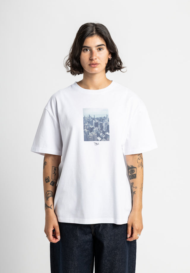 titus-muzio-t-shirt-regular-cut-skyline-print image 2