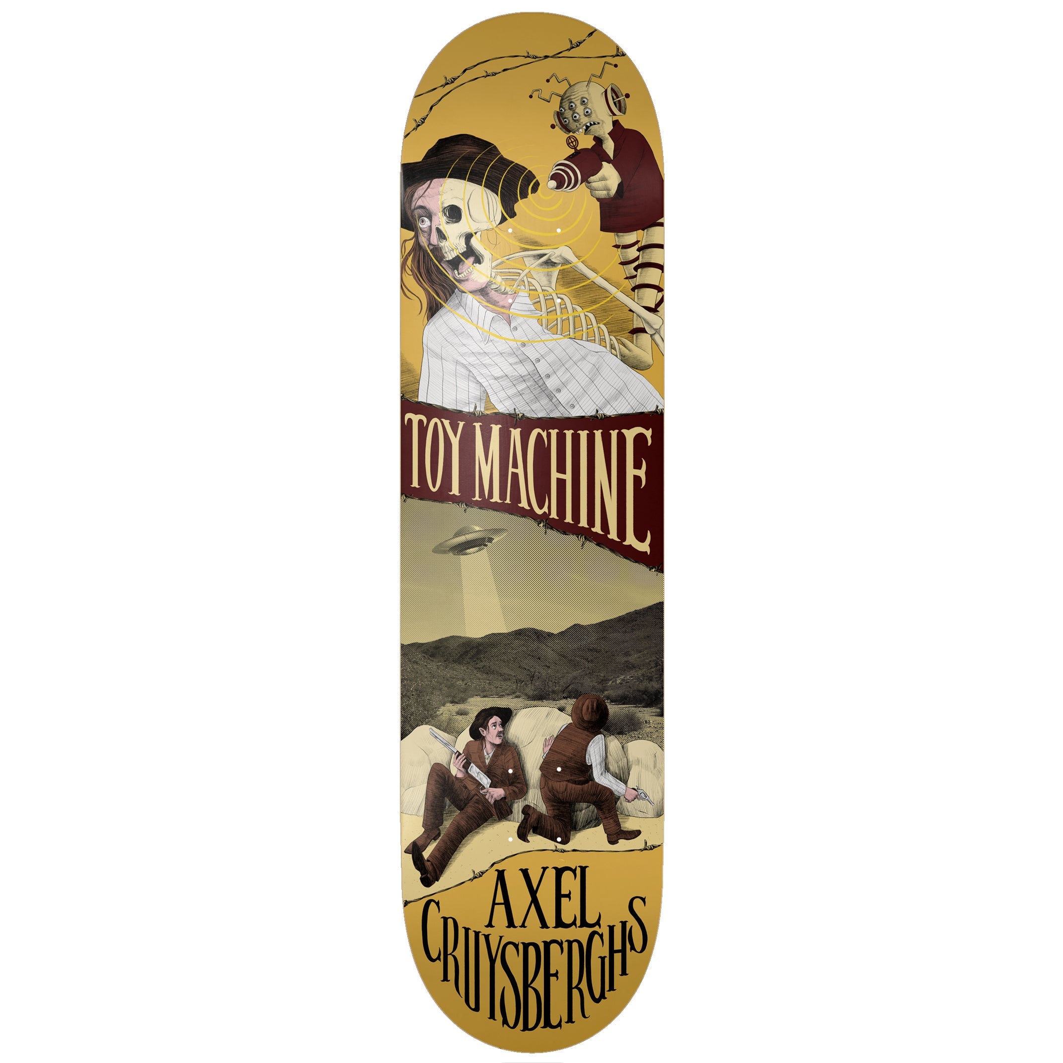 toy-machine-axel-cruysberghs-horror-show-skateboard-deck-8-50 image 1
