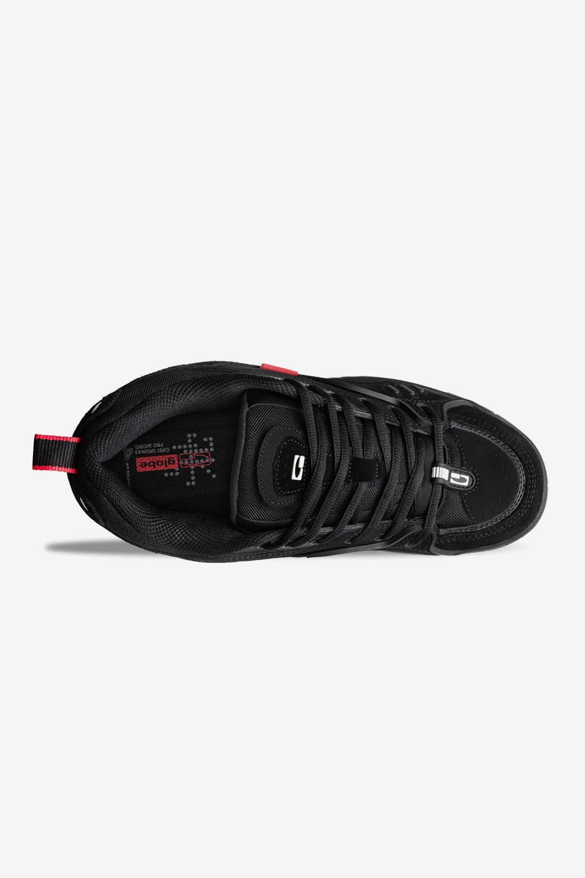 globe-ct-4-low-skate-schuh-black-suede image 5