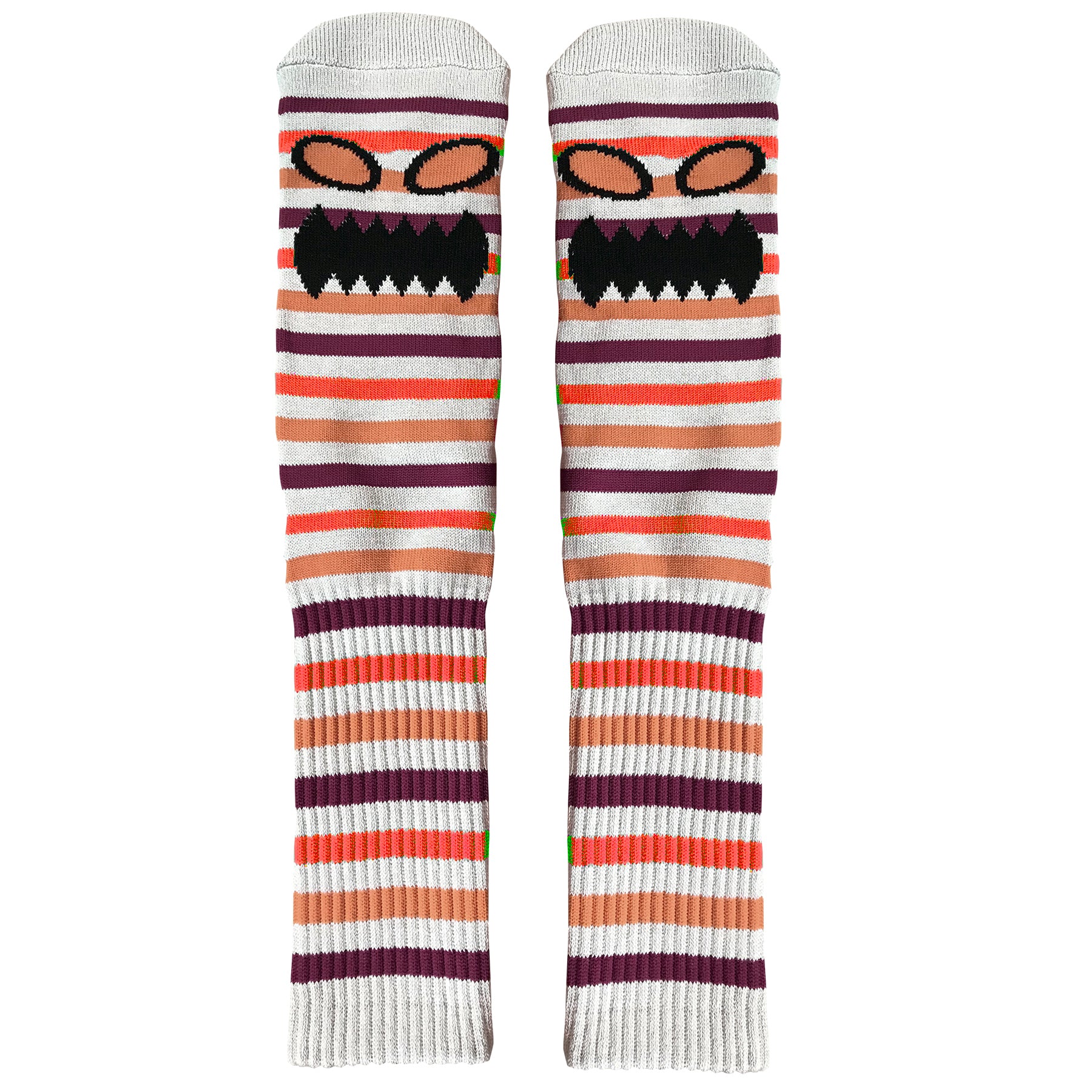 toy-machine-monster-face-mini-stripes-socken image 3