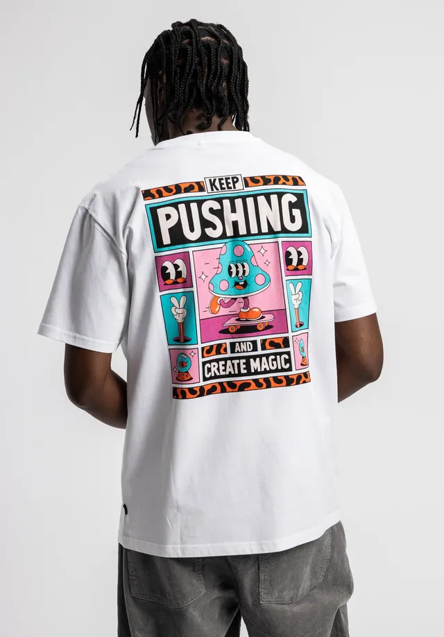 titus-x-yeye-weller-keep-pushing-t-shirt image 1