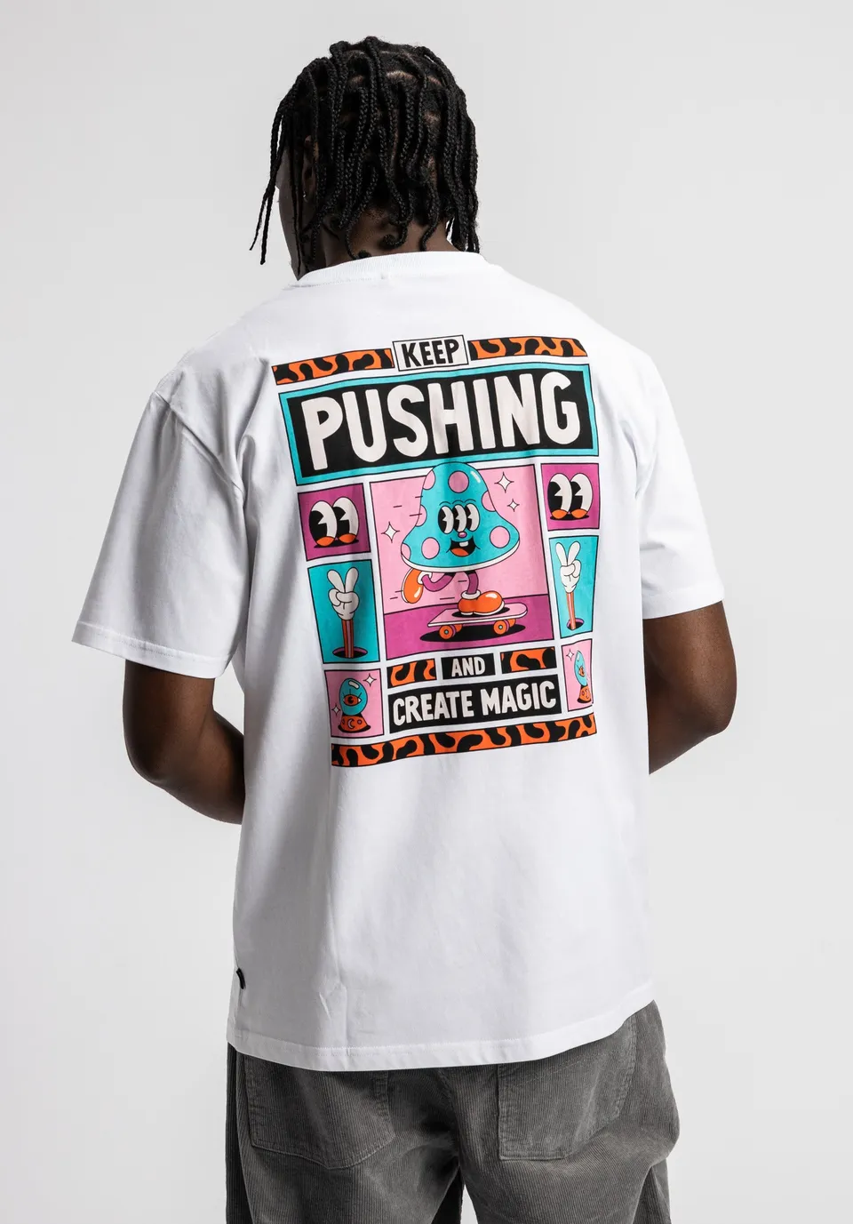 titus-x-yeye-weller-keep-pushing-t-shirt image 1