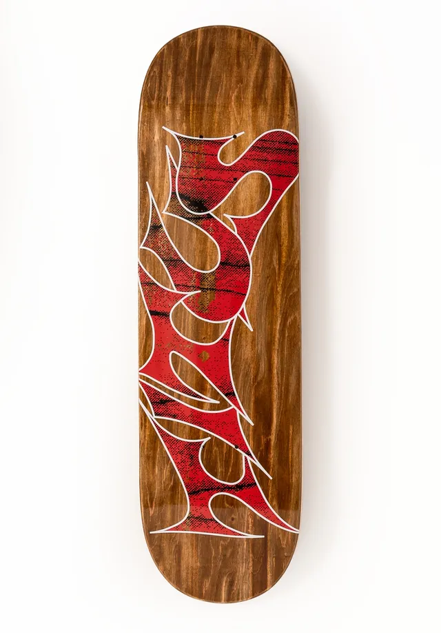 titus-classic-logo-mini-deck-brown image 1