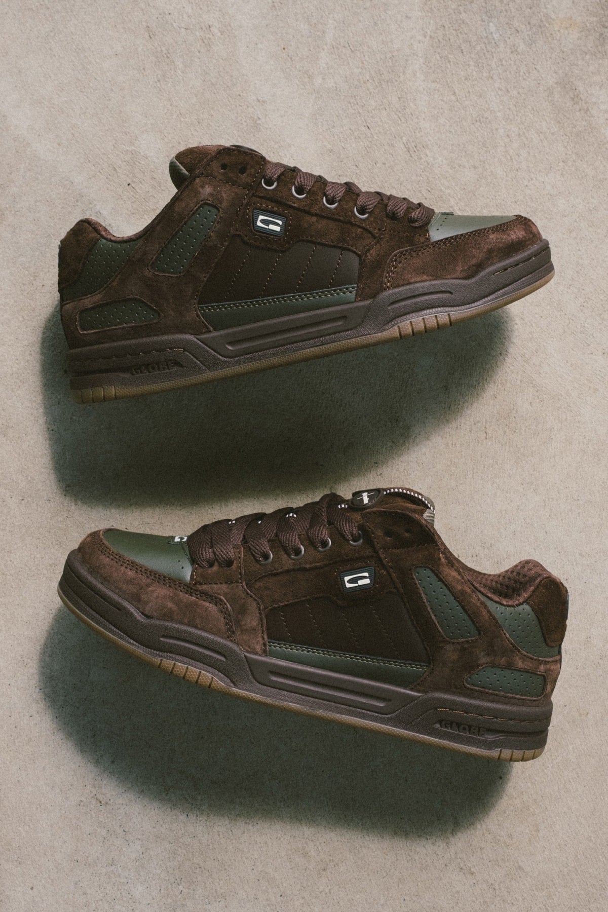 globe-tilt-prime-brown-olive-mullen-skate-schuhe image 2