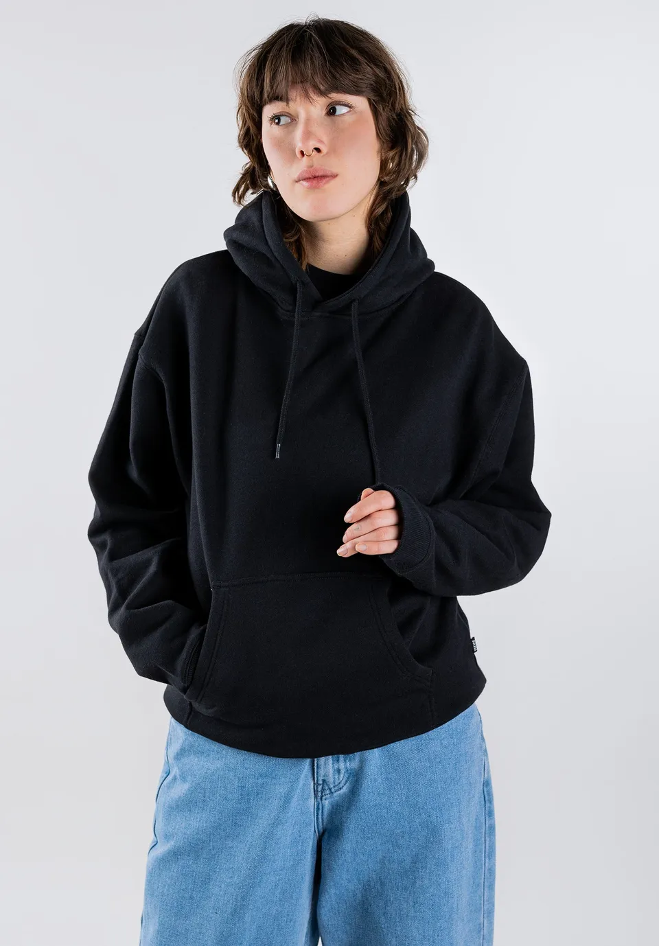 titus-bsc-hoodie-regular-fit-basic-schwarz image 1