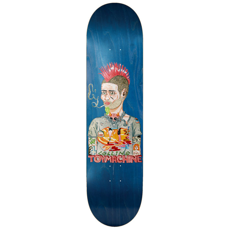 toy-machine-cj-collins-mohawk-8-25-skateboard-deck image 1