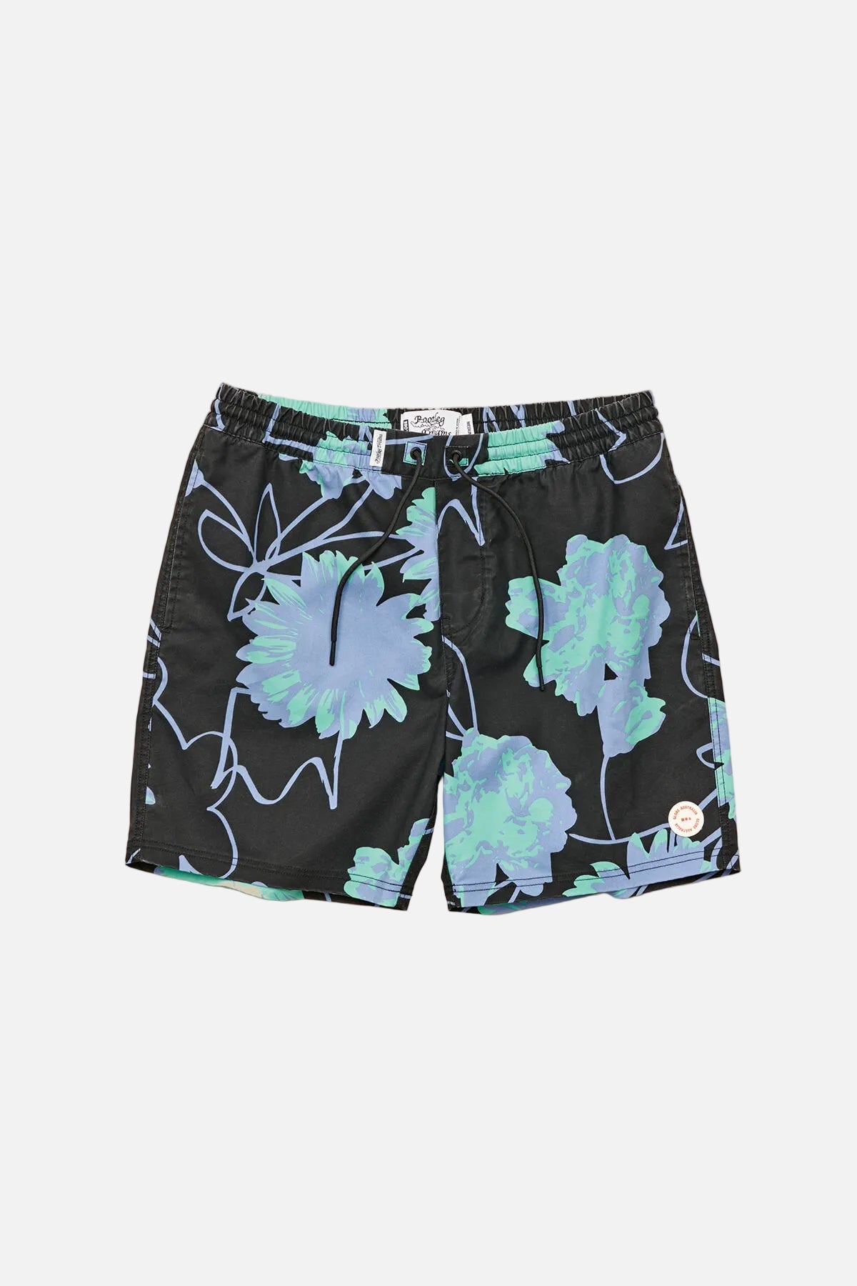globe-dreamin-wild-poolshort-black-badeshorts image 4