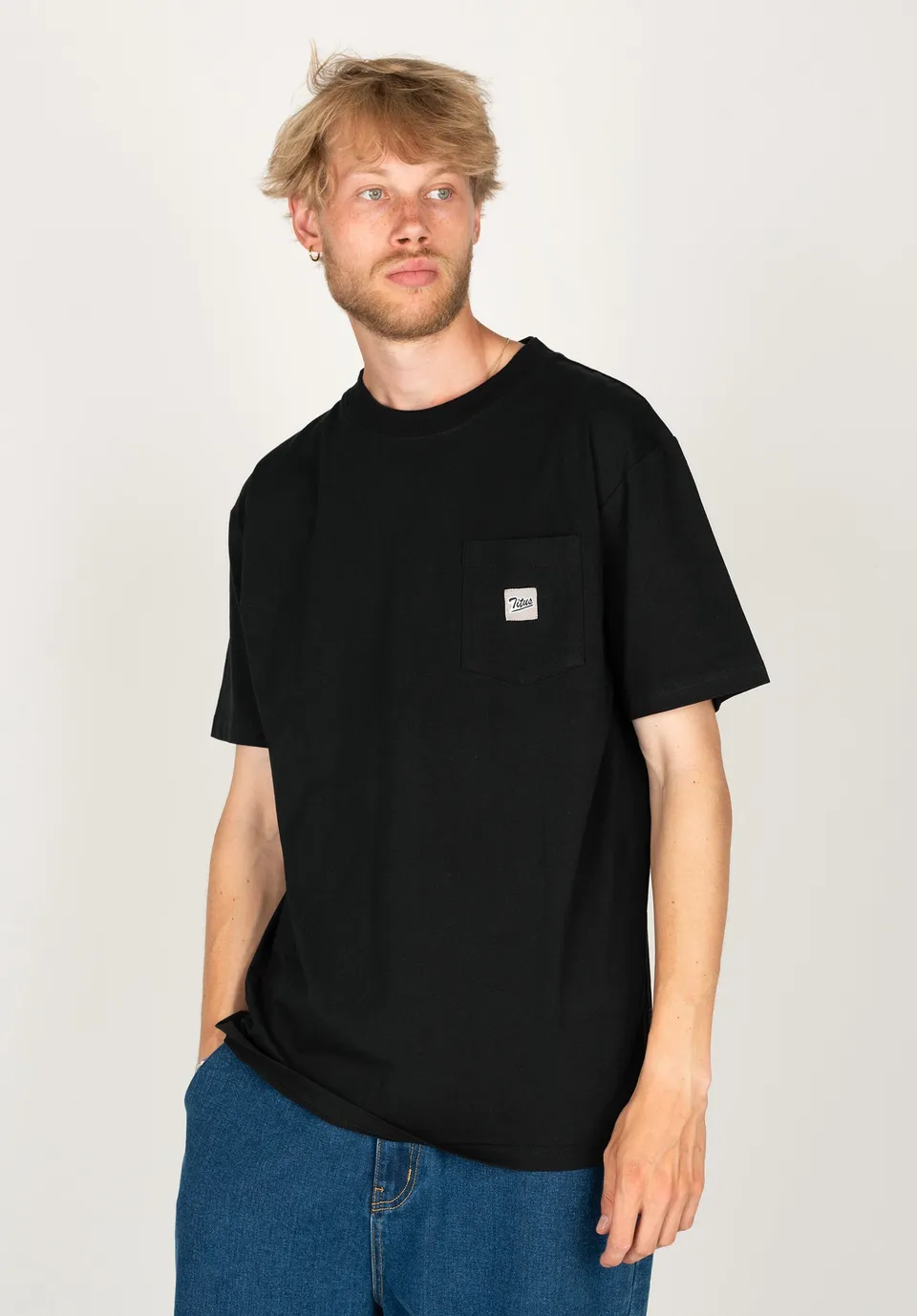 titus-script-pocket-regular-fit-t-shirt image 1