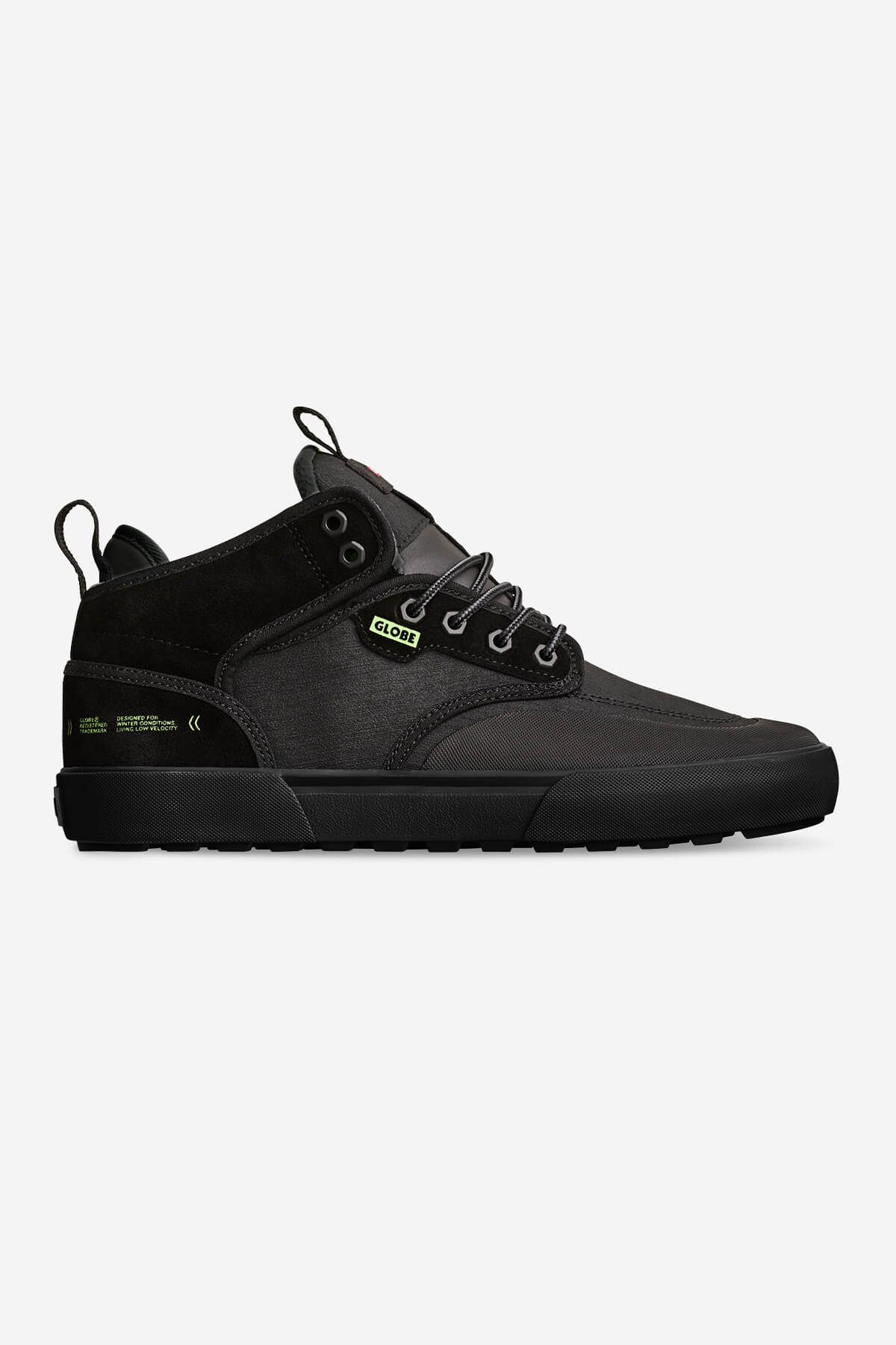 globe-motley-mid-schuhe-black-lime-summit image 1