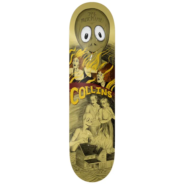 toy-machine-cj-collins-horror-show-skateboard-deck-8-13 image 1