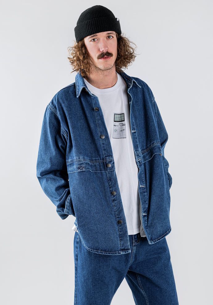 titus-galip-jeansjacke-aus-baumwolle-mit-front-pockets image 2