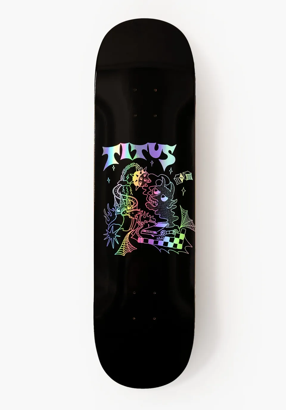 titus-devils-world-skateboard-deck image 1