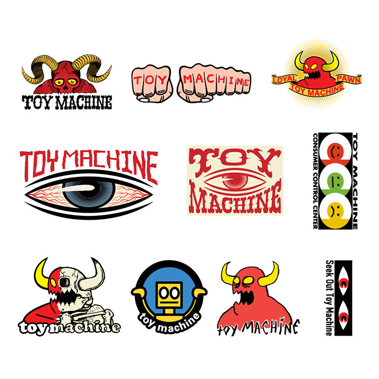 toy-machine-sticker-pack-2-aufkleber-set image 2