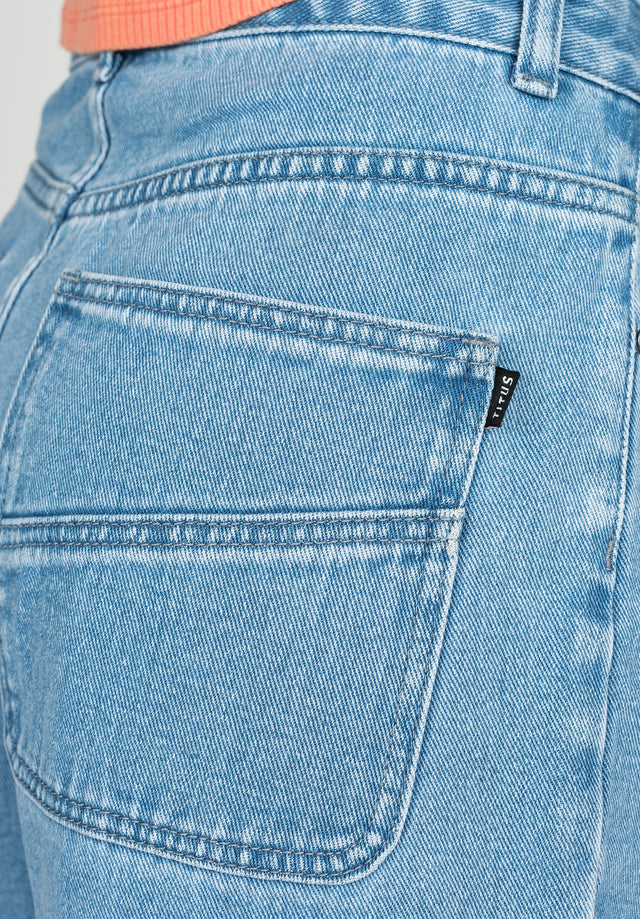 titus-duana-jeans-short-denim-shorts-mit-zip-fly image 4