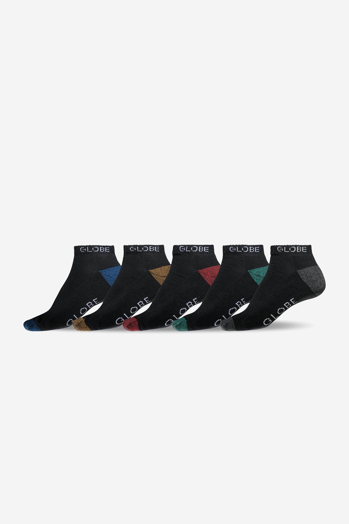 globe-ingles-ankle-socks-5er-pack-black-assorted image 1