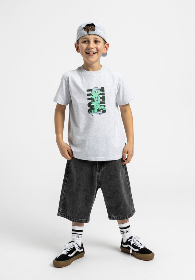 titus-nice-dude-kids-t-shirt-lightheathergrey-f-r-kinder image 3