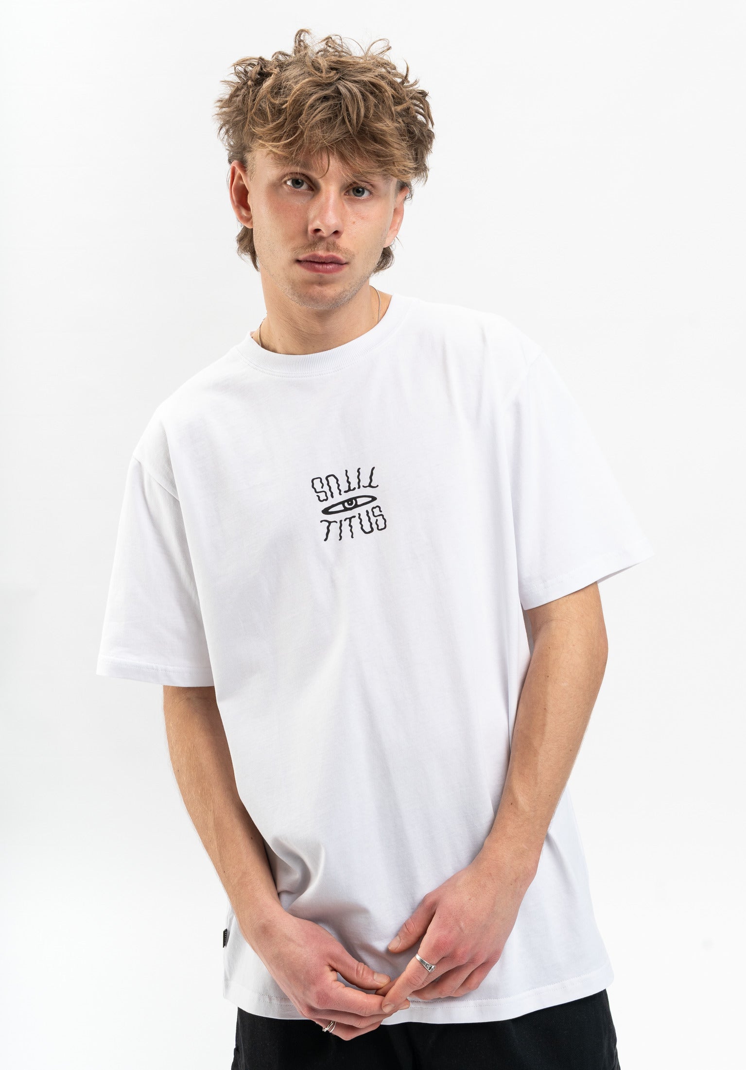 titus-olho-t-shirt-regular-fit-brustprint image 1