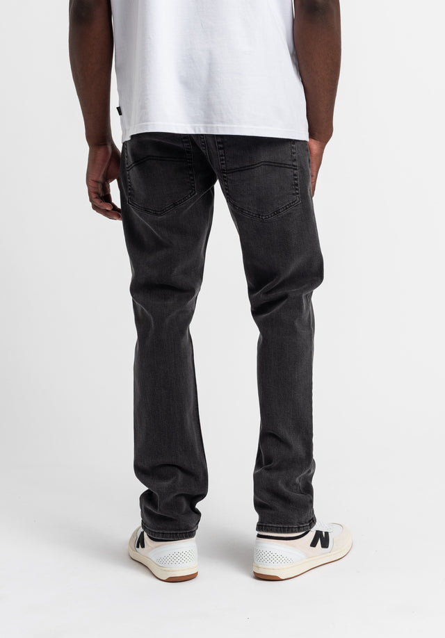 titus-skinny-fit-jeans-herren-black-bleached image 2
