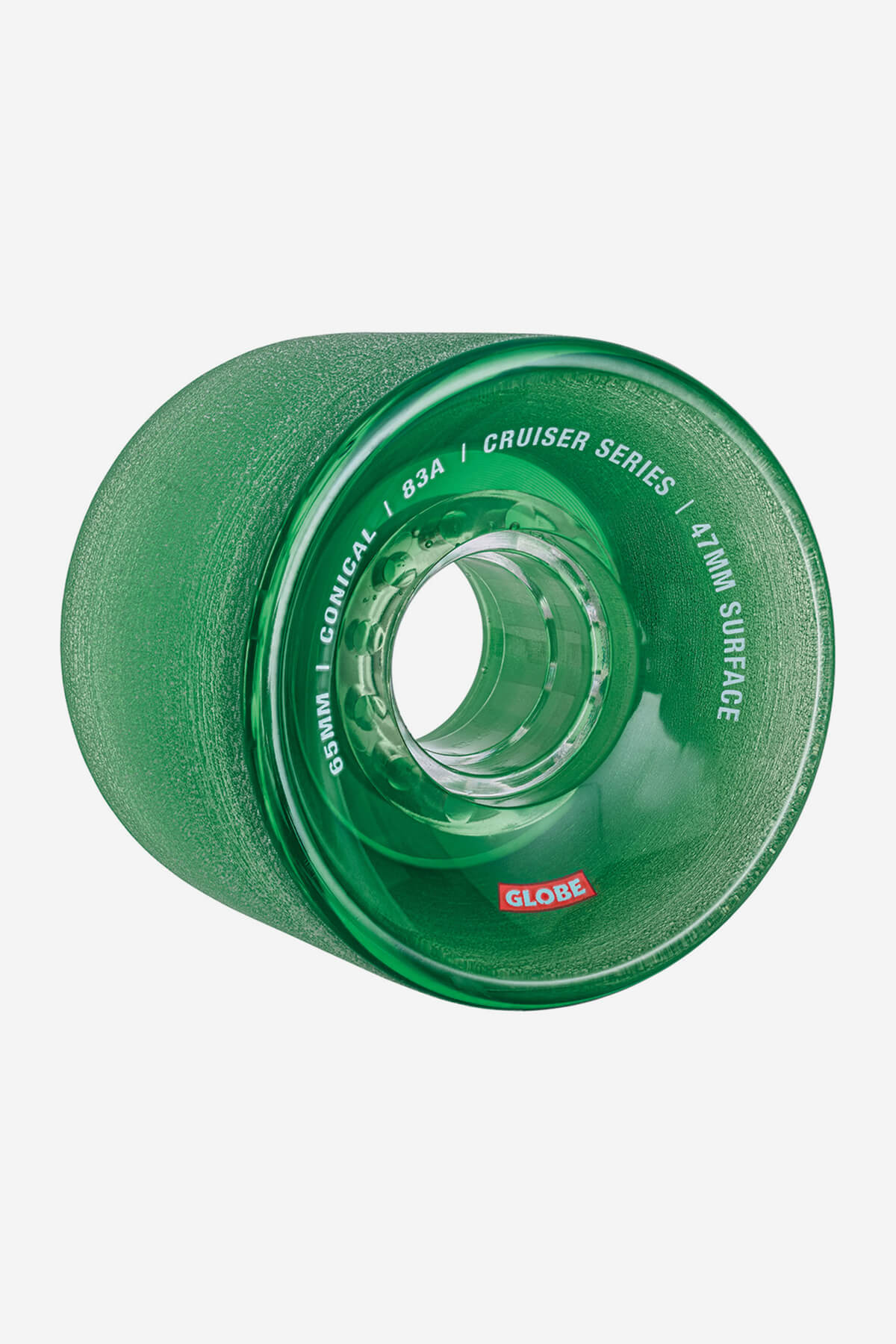 globe-conical-cruiser-wheel-65mm-clear-forest image 1
