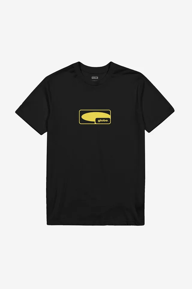 globe-g-icon-tee-t-shirt-black image 1