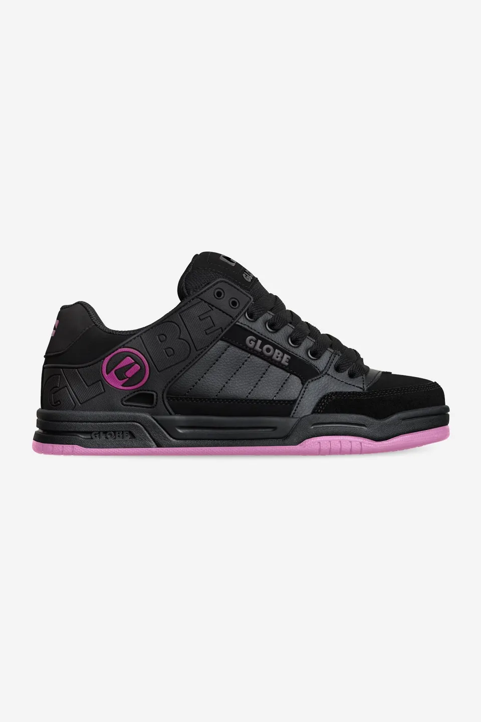 globe-tilt-skate-schuhe-black-black-pink image 1