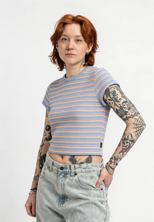 titus-simay-babytee-rippstoff-streifen image 1