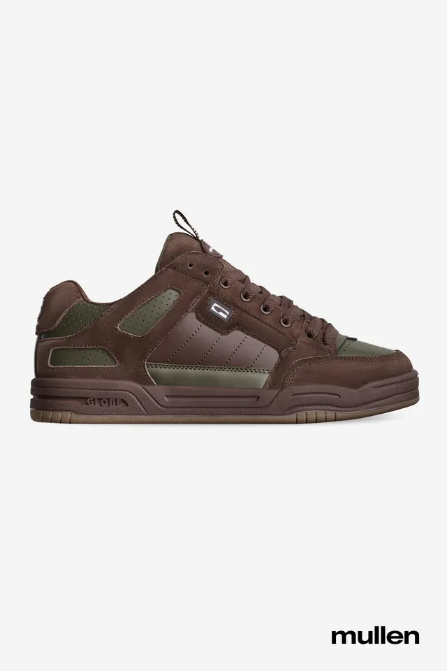 globe-tilt-prime-brown-olive-mullen-skate-schuhe image 1