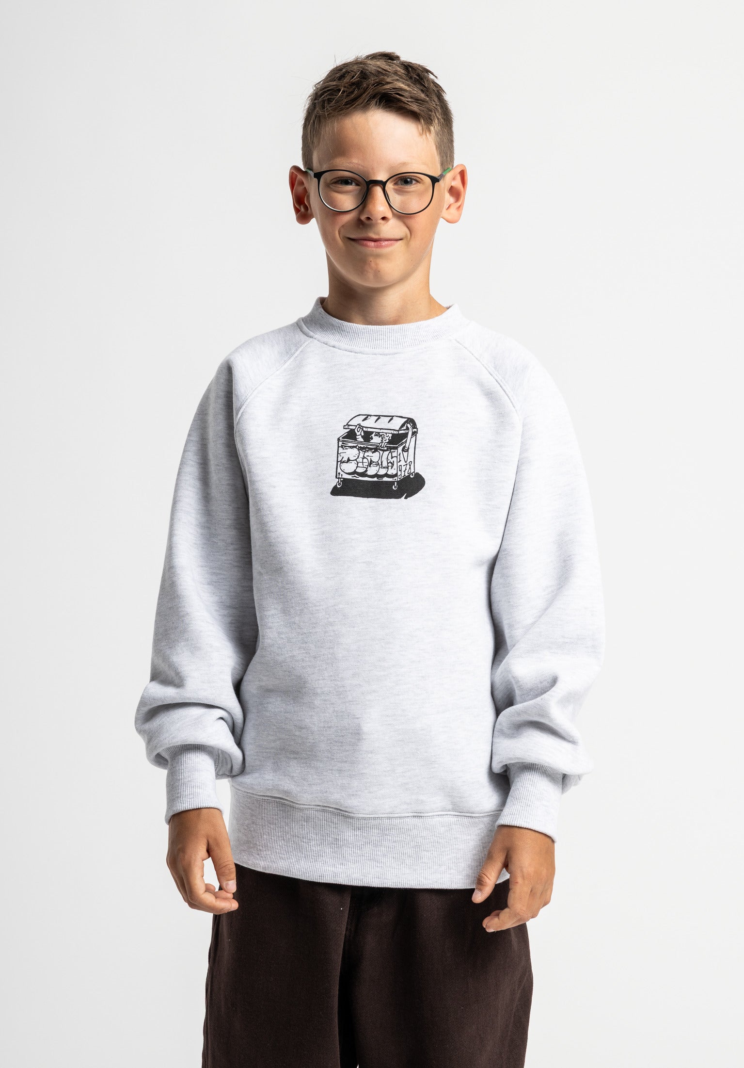 titus-undercover-kids-sweater-dumpster-graffiti-regular-cut image 1