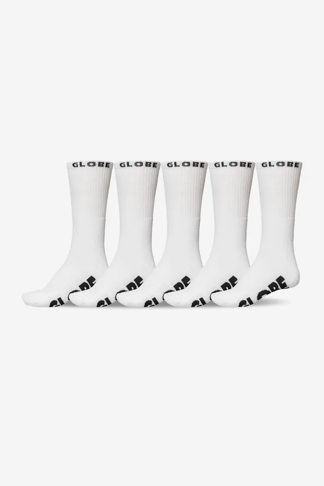 globe-whiteout-hi-crew-socken-5er-pack-wei image 1