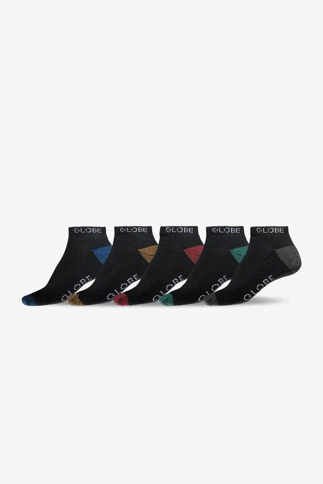 globe-ingles-ankle-socks-5er-pack-black-assorted image 1
