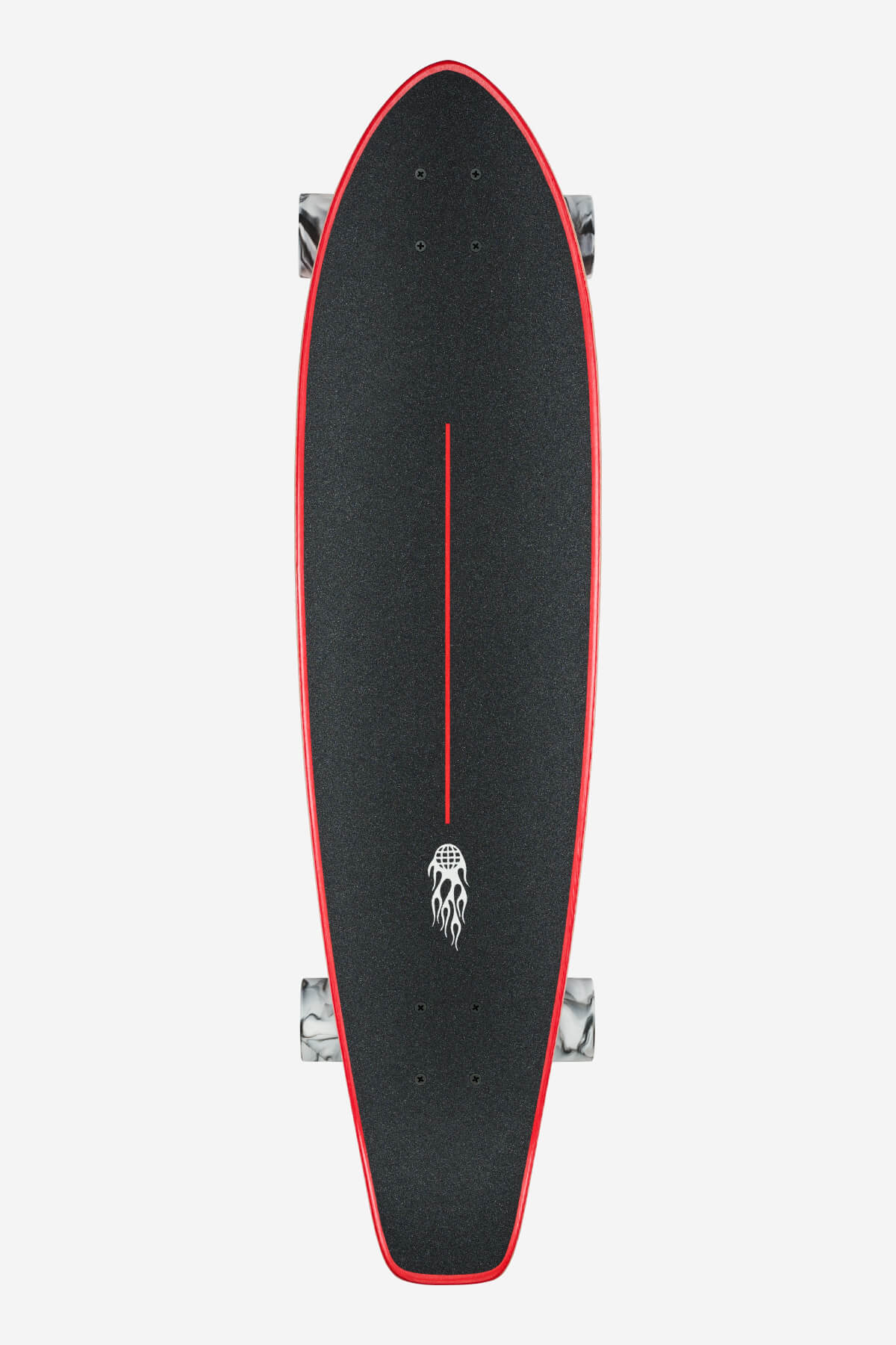 globe-all-time-35-longboard-komplett-red-flames image 2