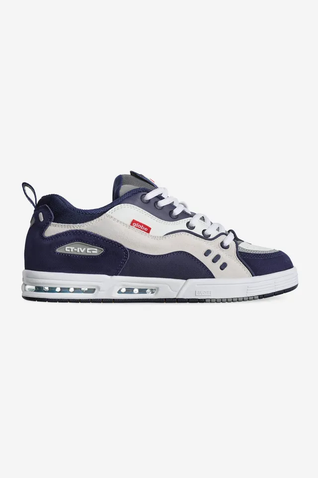 globe-ct-4-white-navy-heritage-skate-schuhe image 1